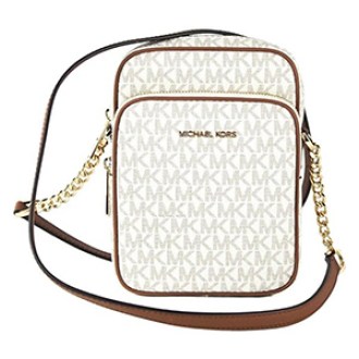 Michael Kors  Jet Set Travel Signature Crossbody Flight Bag