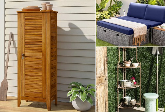 10 storage ideas perfect for small outdoor spaces