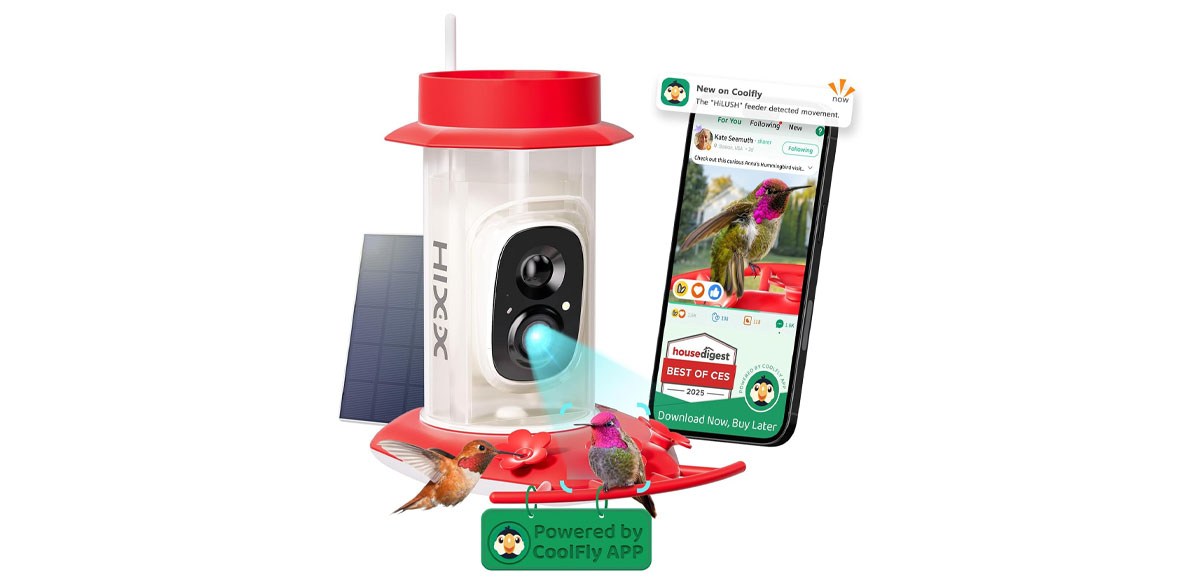 HIXX Smart Hummingbird Feeder with Camera HIXX Smart Hummingbird Feeder with Camera