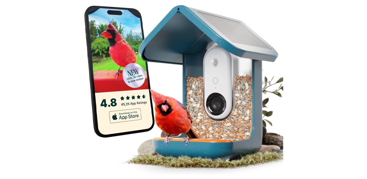 Bird Buddy Pro Solar Smart Bird Feeder with Camera Bird Buddy Pro Solar Smart Bird Feeder with Camera