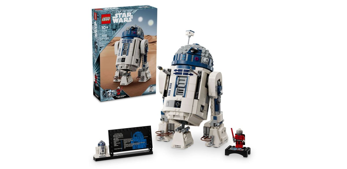 LEGO Star Wars R2-D2 Brick Built Droid Figure