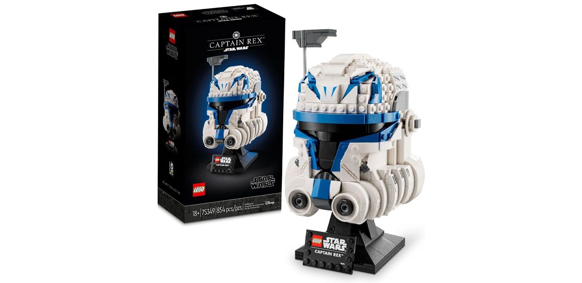LEGO Star Wars Captain Rex Helmet Building Set
