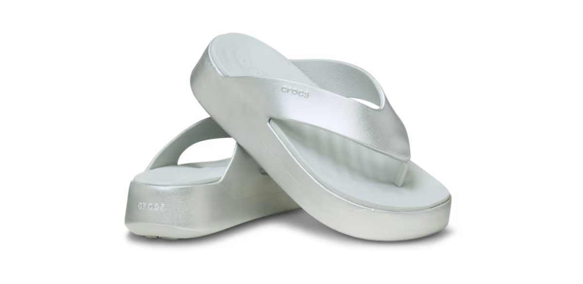 Getaway Platform Metallic Flip