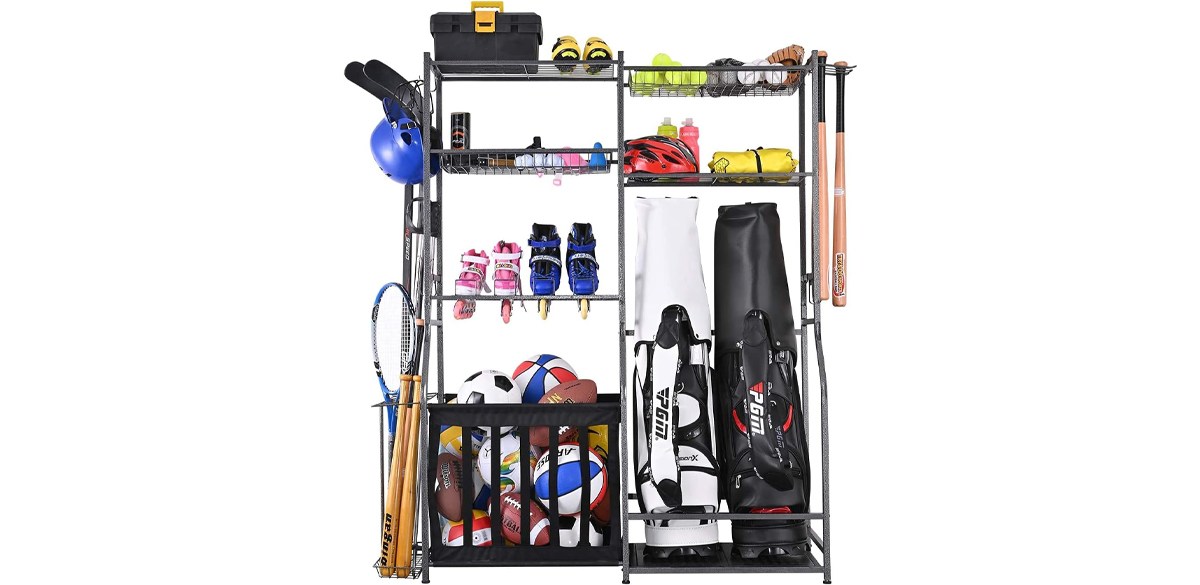 Mythinglogic Garage Sports Equipment Storage