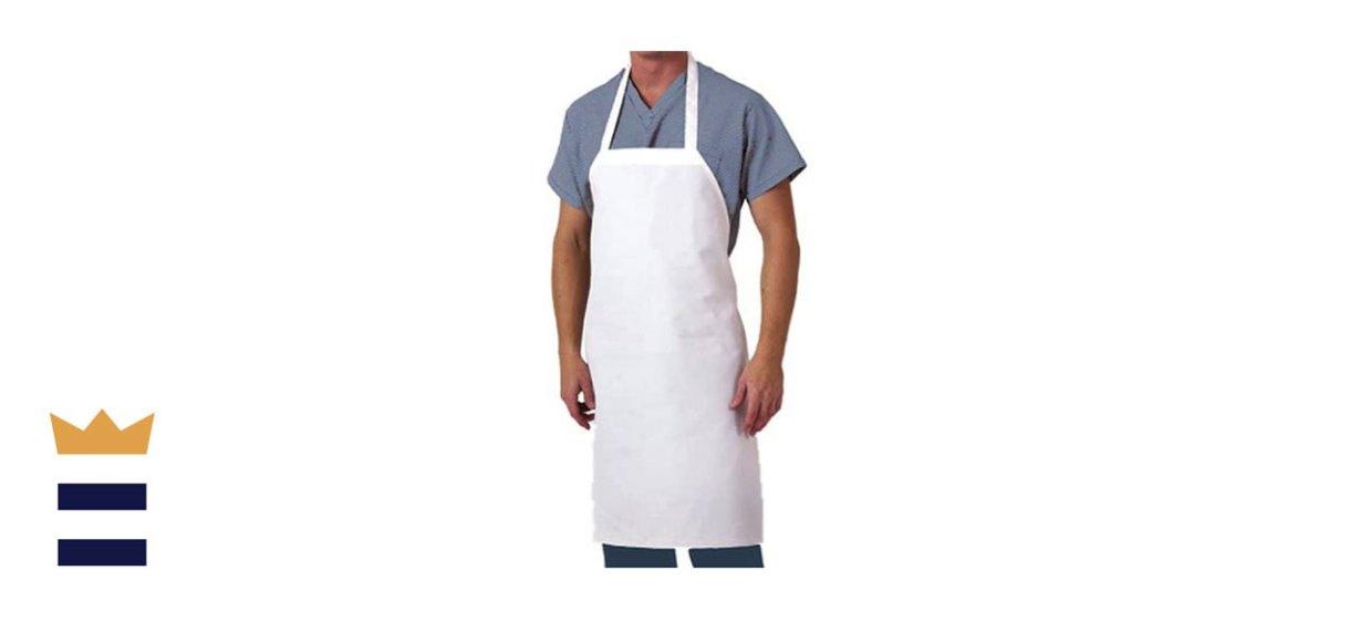 Aunt Martha's Cotton Kitchen White Apron