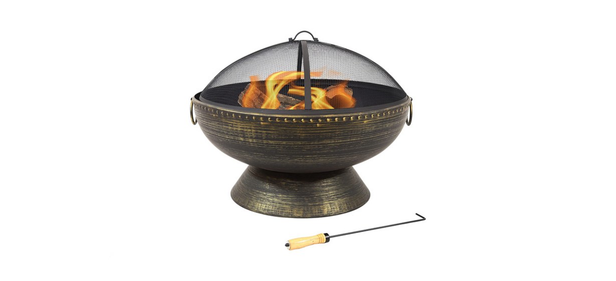 best Sunnydaze Large Outdoor Fire Pit