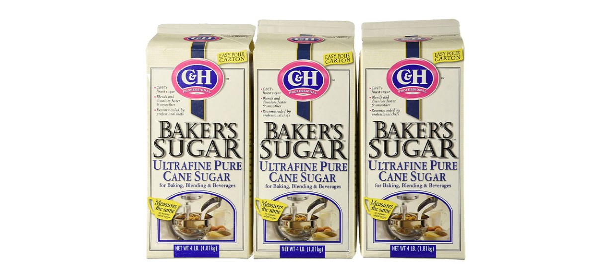 C&amp;H Baker’s Sugar Ultra-Fine Pure Cane Sugar