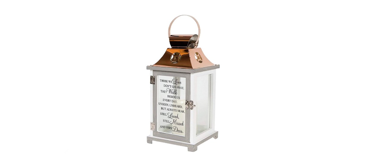 Carson Home Accents Walk Beside Us Memorial Remembrance Lantern Carson Home Accents Walk Beside Us Memorial Remembrance Lantern