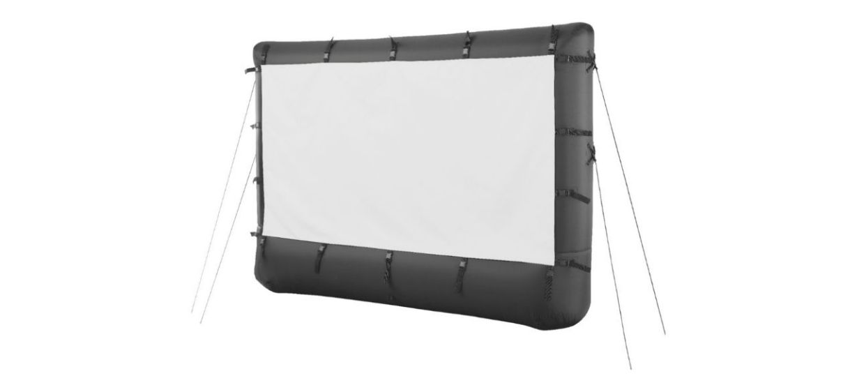 Insignia 114&quot; Outdoor Projector Screen on white background