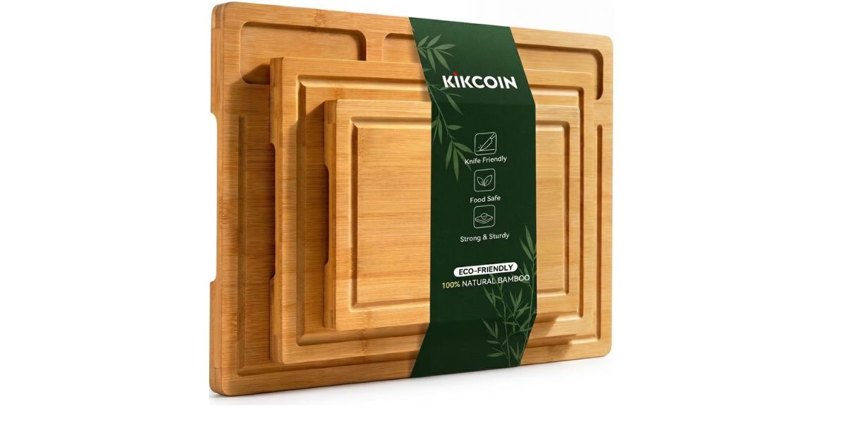 Kikcoin Cutting Board Set of 3