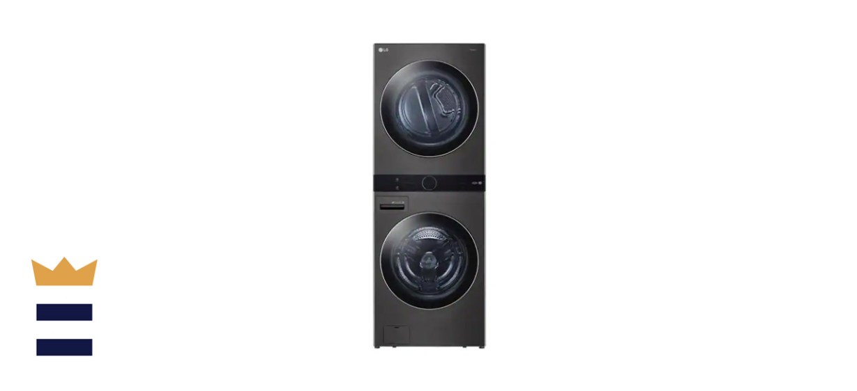 LG 27-Inch Black Steel WashTower Laundry Center