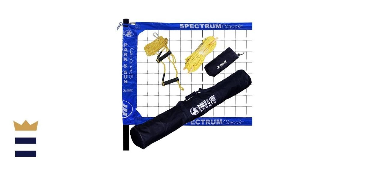Park &amp; Sun Sports Spectrum Classic Volleyball Set with Case