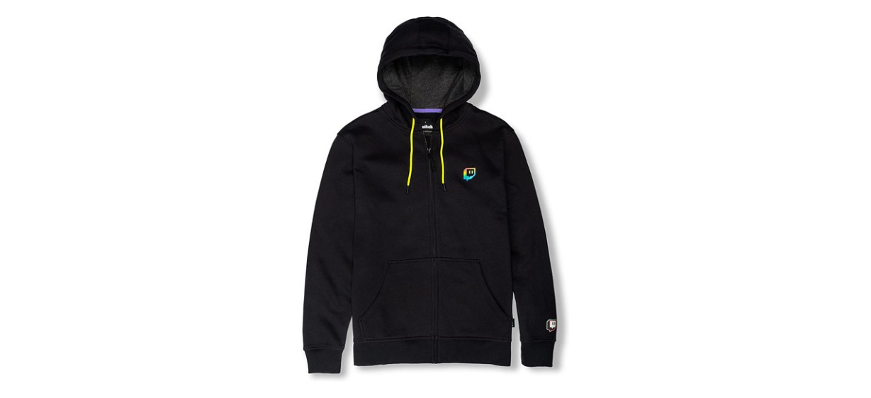 Twitch Graphic Zip Up Hoodie Twitch Graphic Zip Up Hoodie