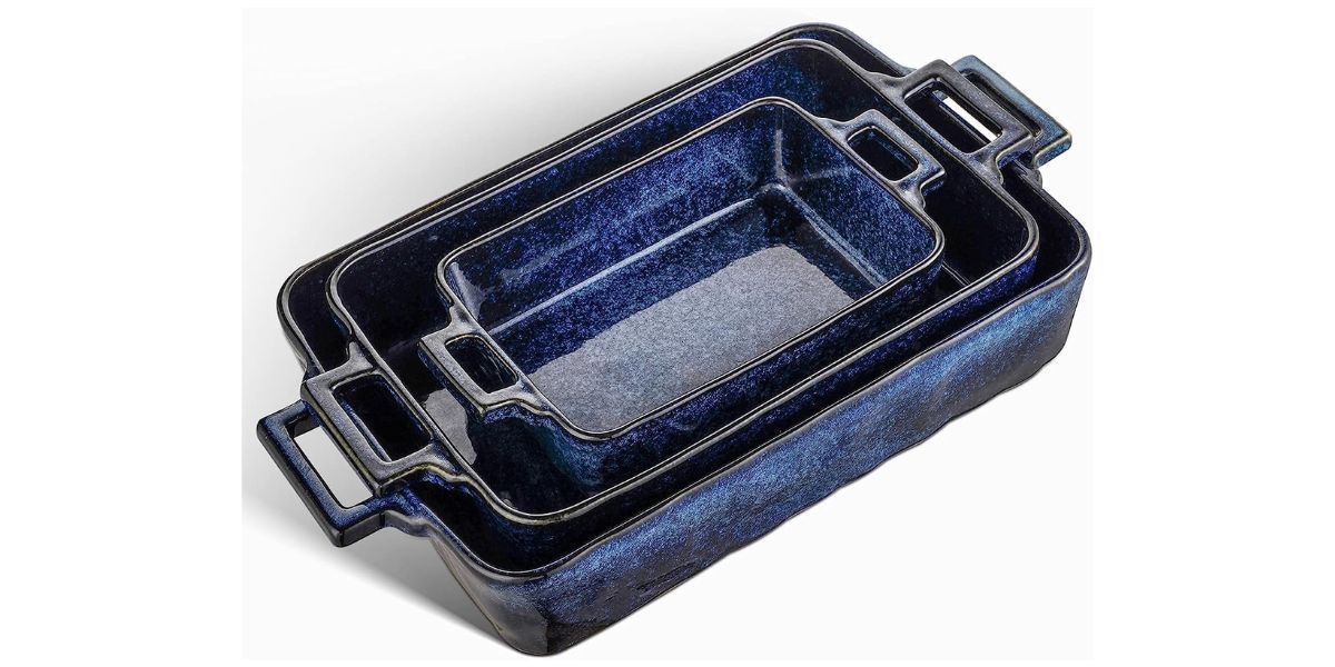 VICRAYS Ceramic Bakeware Set