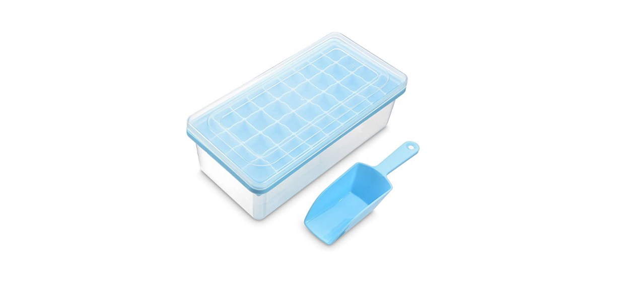 Yoove Ice Cube Tray With Lid and Bin