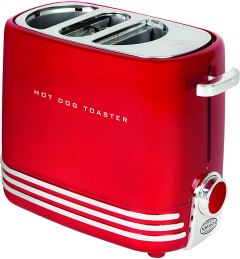 Nostalgia Pop-Up 2 Hot Dog and Bun Toaster