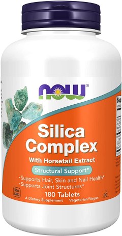 NOW Foods Silica Complex with Horsetail Extract