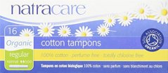 Natracare Organic Natural Tampons w/Applicator