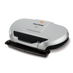 George Foreman 9-Serving Classic Plate Electric Grill and Panini Press