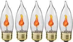 Creative Hobbies 10J Flicker Flame Light Bulb