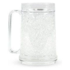 Simply Green Solutions Clear, Double Walled Freezer Mug
