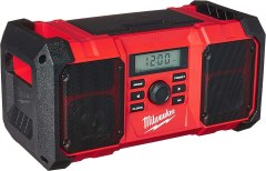 Milwaukee 2890-20 M18 Jobsite Radio w/ Shock Absorbing End Caps