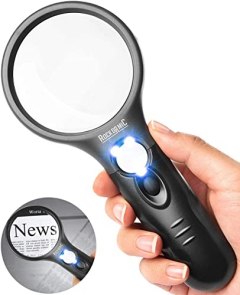 ROCKDAMIC Professional Magnifying Glass