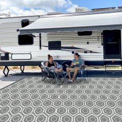 fifame Outdoor Camping Rug
