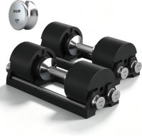 Snode AD80 Drop-proof Cast Iron Adjustable Dumbbells 80LBs