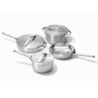 Caraway  12-Piece Stainless Steel Cookware Set