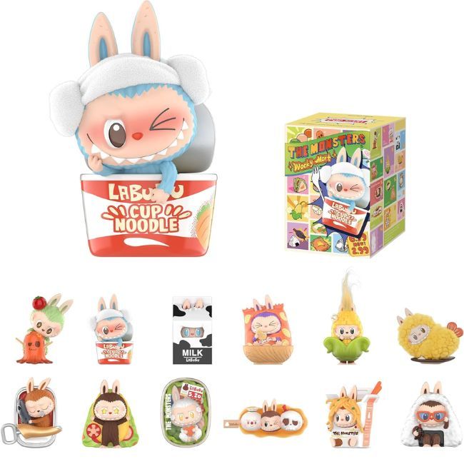 POP MART The Monsters Wacky Mart Series Blind Box Figures