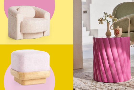 Anthropologie has huge discounts on furniture for Labor Day