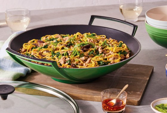 Le Creuset’s green wok will be the most coveted cookware of the new year