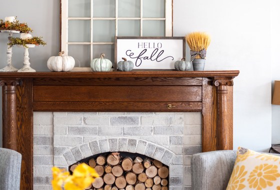 Best fall mantel decor for your home