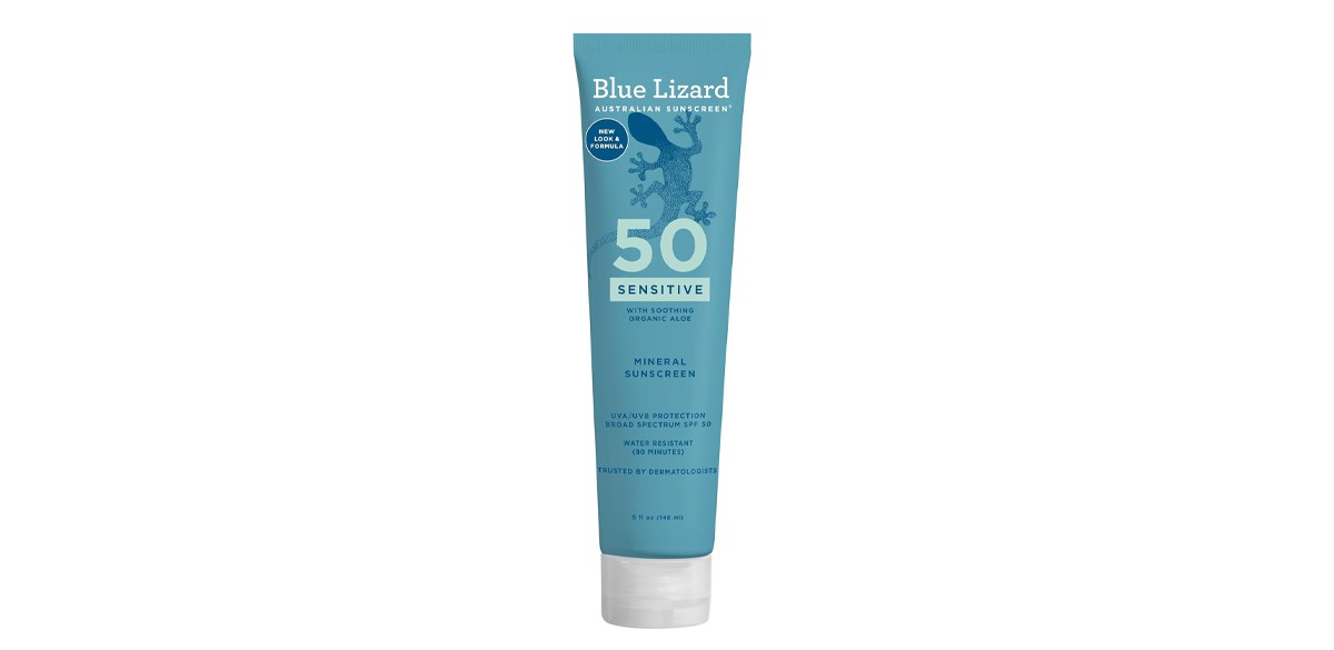 Blue Lizard SPF 50 Sensitive Mineral Sunscreen