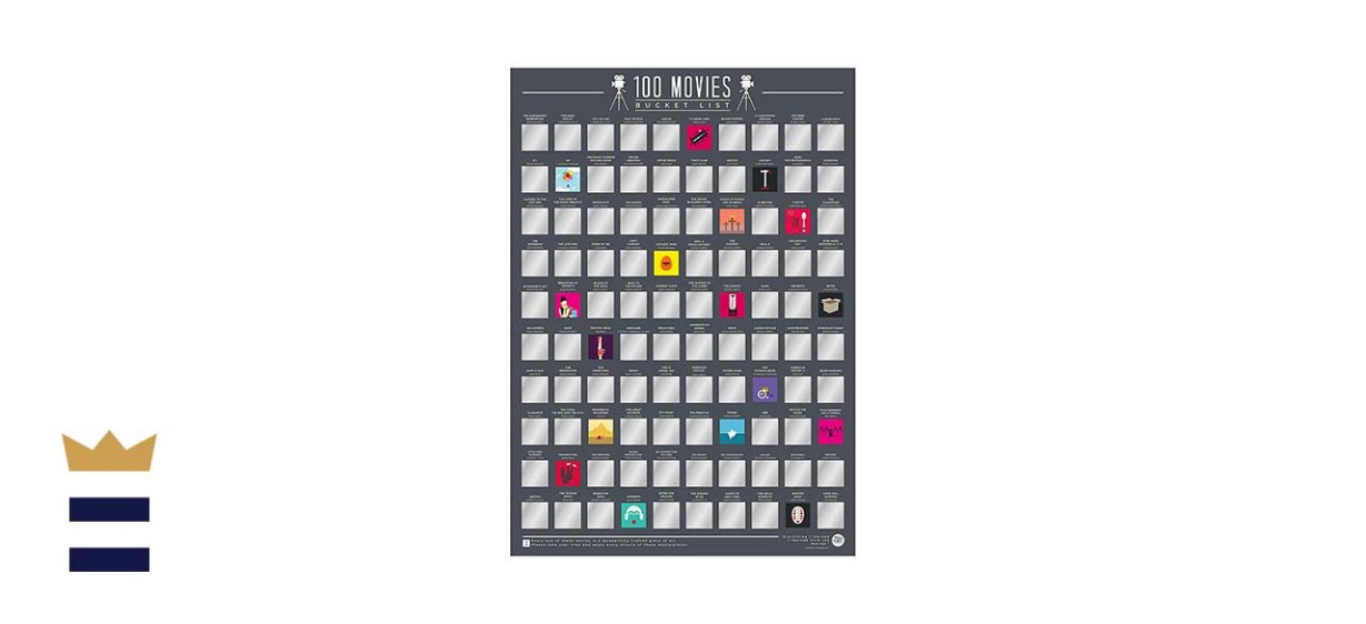 100 Movies Bucket List Poster