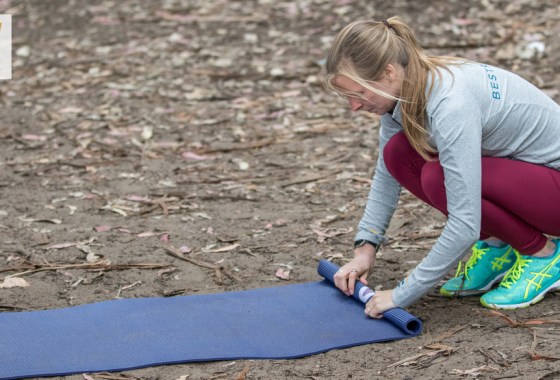 How to clean a yoga mat