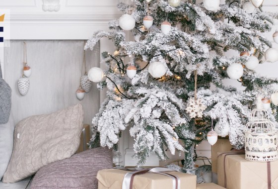 Best snowy Christmas tree