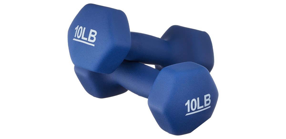 Amazon Basics Neoprene Dumbbell Hand Weights