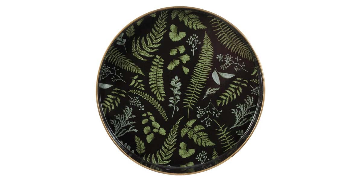 Latitude Run Botanical Fern Tray