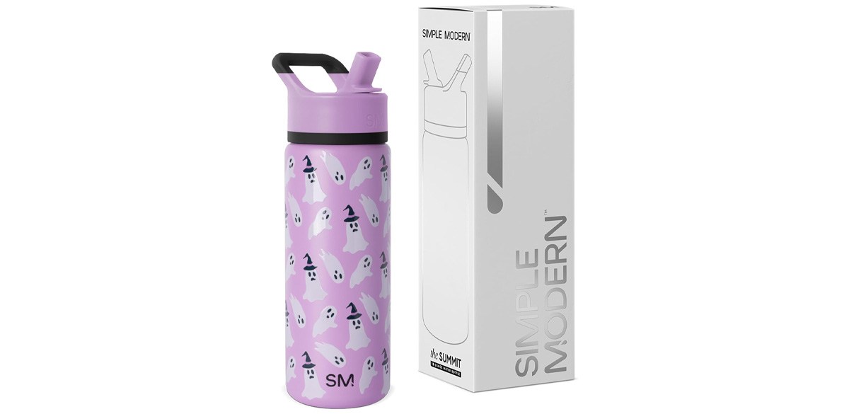 Simple Modern Halloween Kids Summit Water Bottle