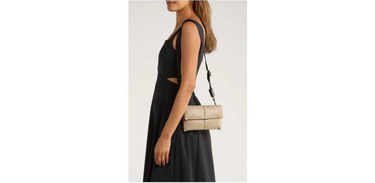 All Saints Ezra Quilted Crossbody Bag