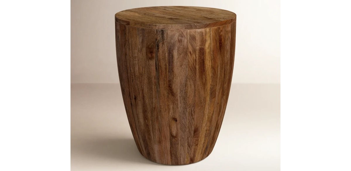 Birch Lane Vivenne Mango Wood End Table