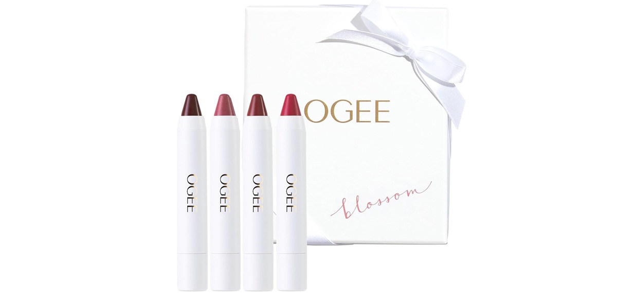 Ogee Tinted Sculpted Lip Oil 4-Piece Gift Set
