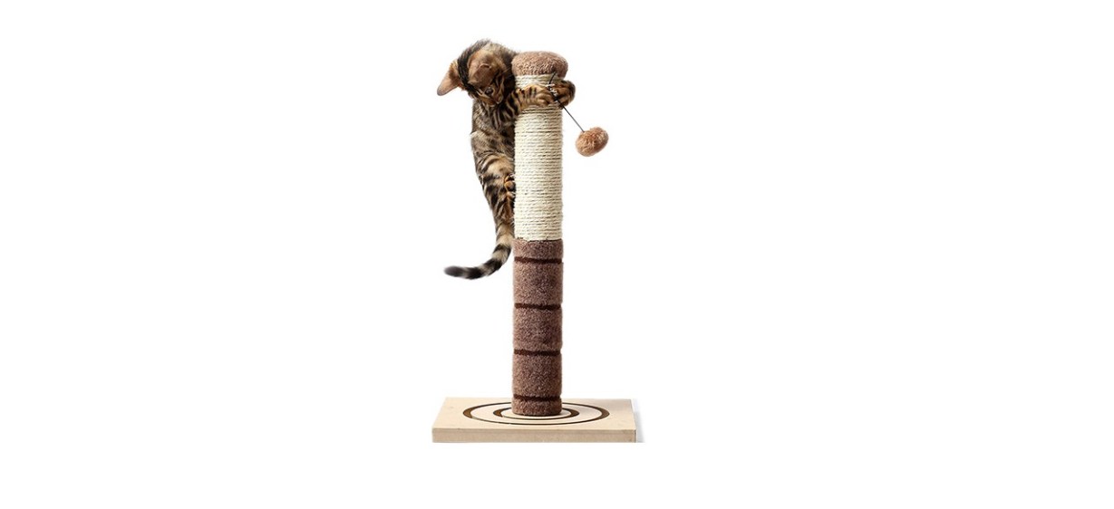 4 Paws Stuff Tall Cat Scratching Post