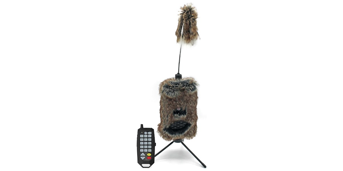 Icotec Furnado Predator Game Caller Decoy Combo on white background