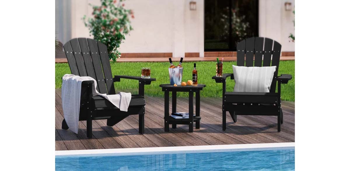 Highland Dunes Allurine Classic Outdoor Side Table