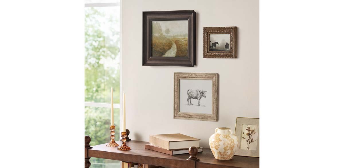 The Pioneer Woman Western Landscape Wall Art Set