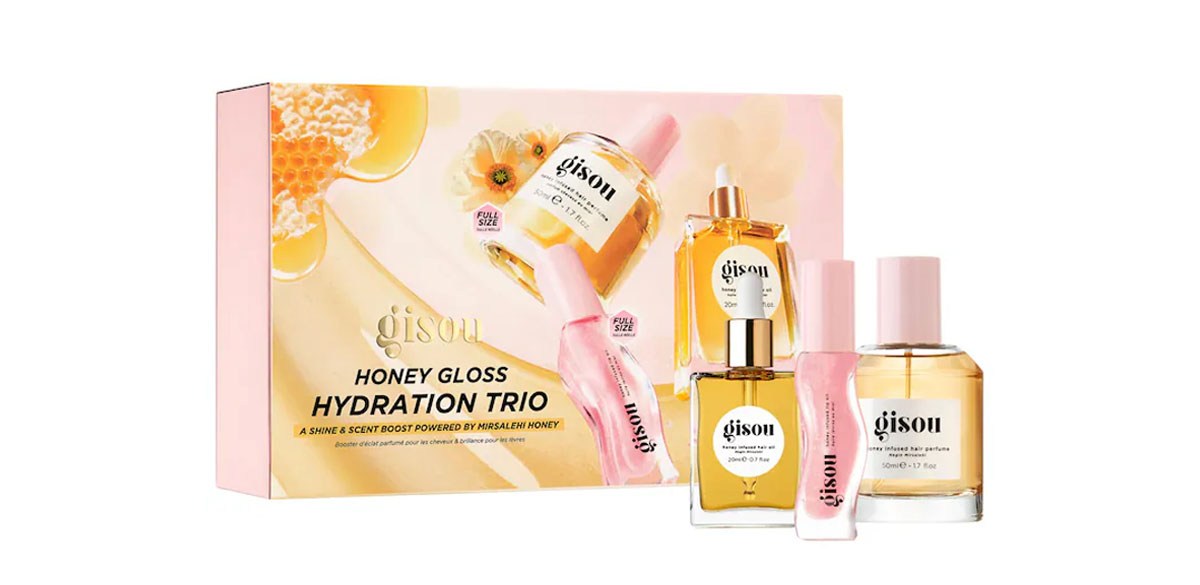 Gisou Honey Gloss Hydration Trio Set