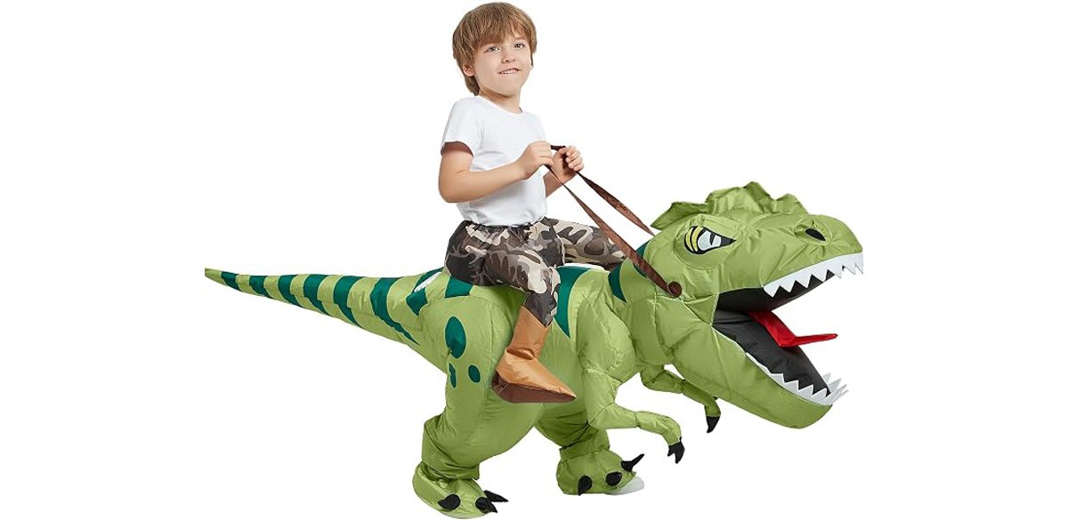 Inflatable Dinosaur Costume for Kids